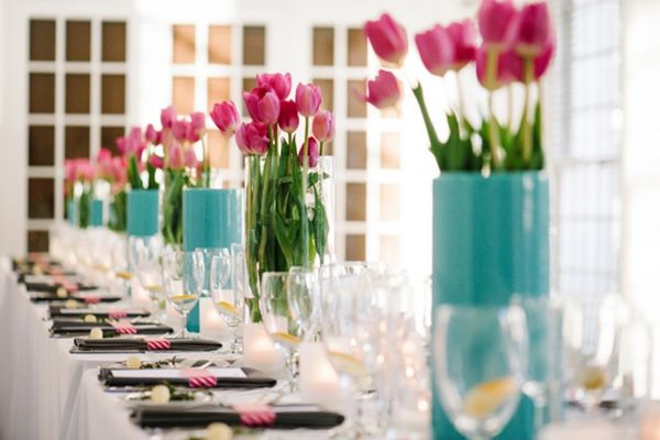 Traditional vs. Nontraditional Centerpieces