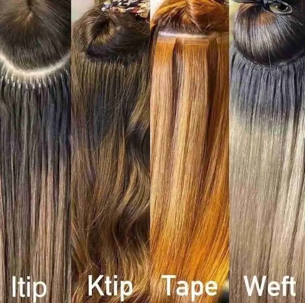 Different Types of Human Hair Extensions