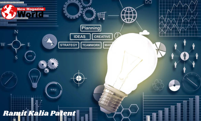 Ramit Kalia Patent