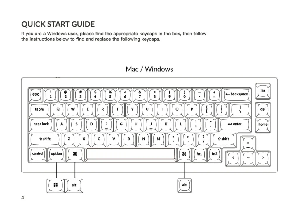 Setting Up Your Coveva Keyboard Instruction Manual  